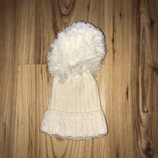 Knitted Tan/Beige Hat 0-12 Months