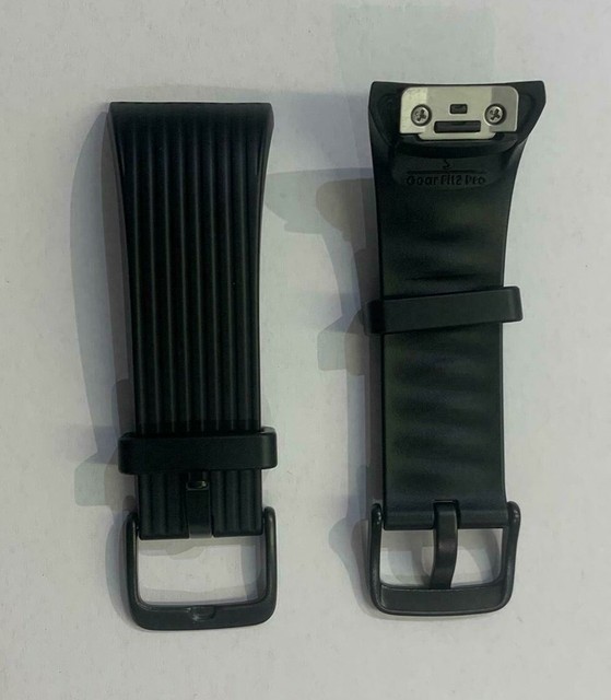 Genuine Samsung Gear Fit 2 Pro Sm-r365 Rubber Buckle Strap - Gh98-41543a  Small for sale online | eBay