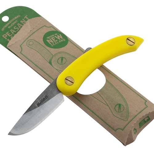 Svord Yellow Handles Mini Peasant Pocket Folding Knife New Zealand