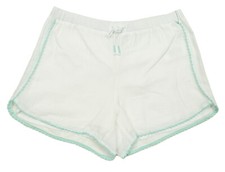 POLO RALPH LAUREN NEW YOUTH GIRLS WHITE TRIMMED COTTON LIGHTWEIGHT SHORTS 12