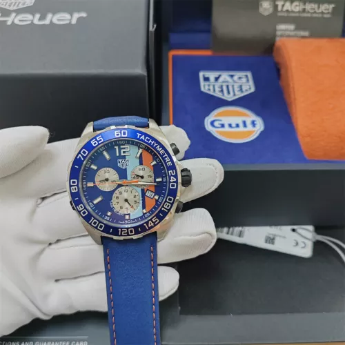 Tag Heuer Formula 1 Quartz Chronograph Gulf Men's Watch CAZ101N.FC8243 - Picture 4 of 11