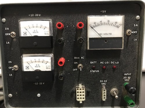 Portable 120 AC Volt Transformer Tester Multi Charger Gauge Status Panel Unit DC - Picture 2 of 11