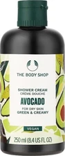The Body Shop AVOCADO SHOWER CREAM for Dry Skin, Vegan, 8.4 US FL OZ NEW