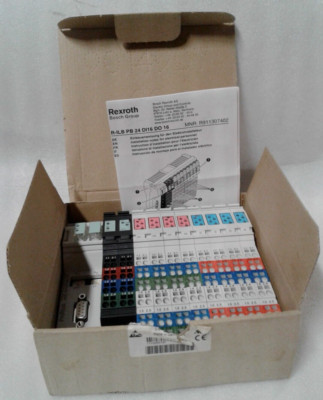 Rexroth Bosch R-ILB PB 24 DI16 DO16  R911307402 Digital I/O Module - New