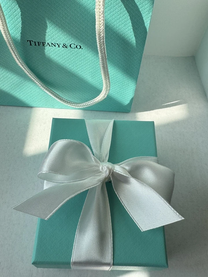 Tiffany & Co. Return to Tiffany Pink Splash Heart Tag Silver Bracelet 925 - New - Image 4 of 4