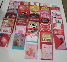 Hallmark Valentine's Day Cards Envelopes Mixed Bulk Lot Of 100 Read NN