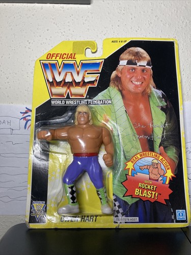 WWF Owen Hart MOC HASBRO series 7 Wrestling Figure...