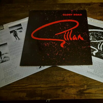 Gillan Glory Road / for Gillan Fans Only 12'' Vinyl (1980) Special Edition