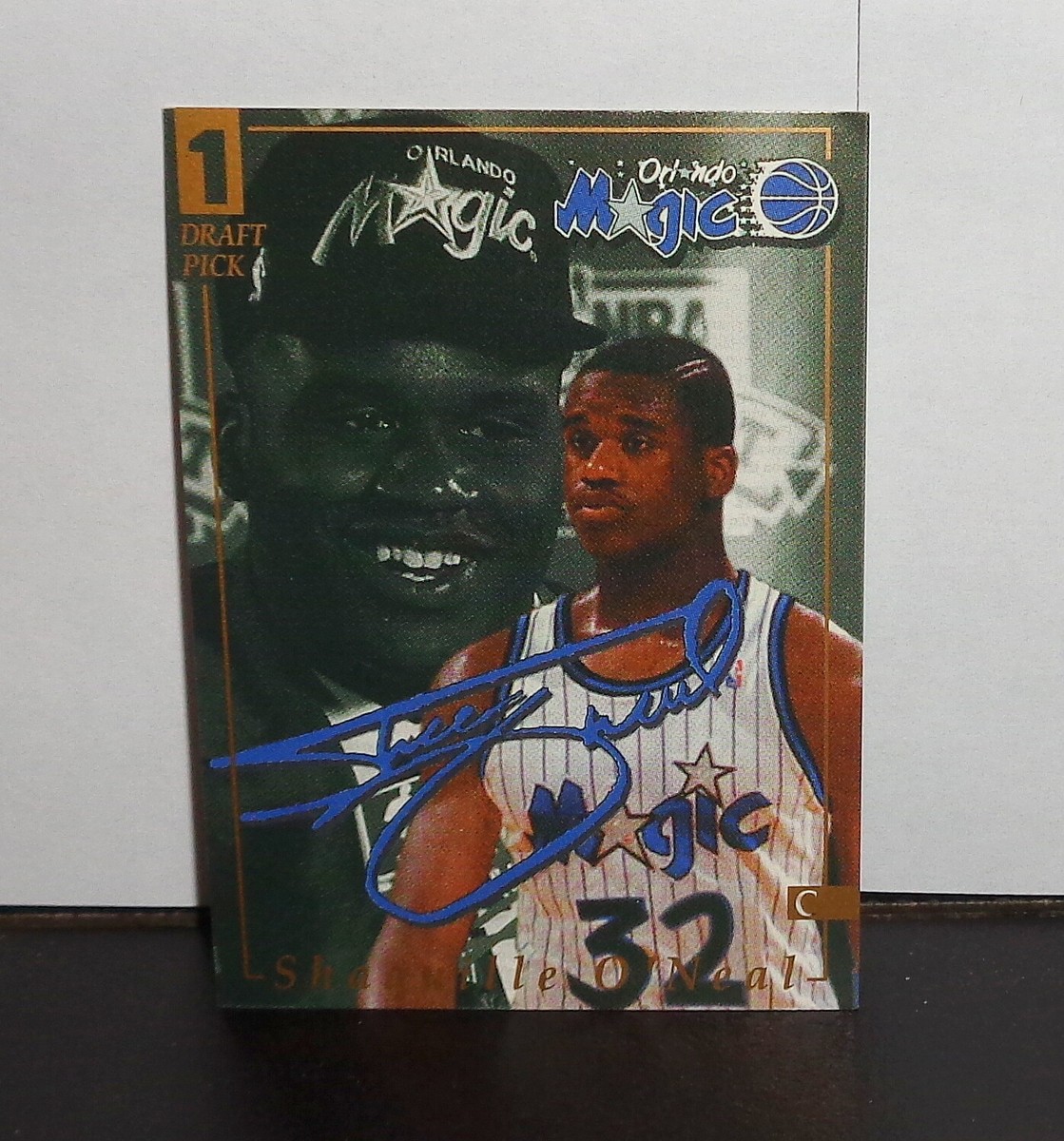 1992-93 S.O. Productions PROMO Card #1 Draft Pick Shaquille O'Neal