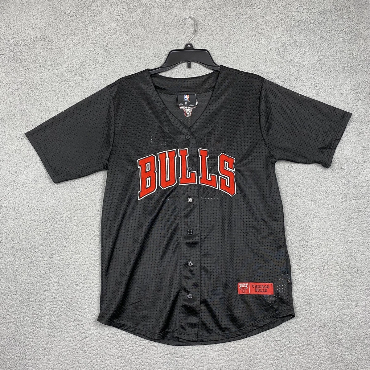 Chicago Bulls Baseball Style Jersey #66 Size Large