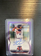 2023 Bowman Chrome Jorel Ortega Purple Refractor 1st Auto #/250 Twins 💎🔥