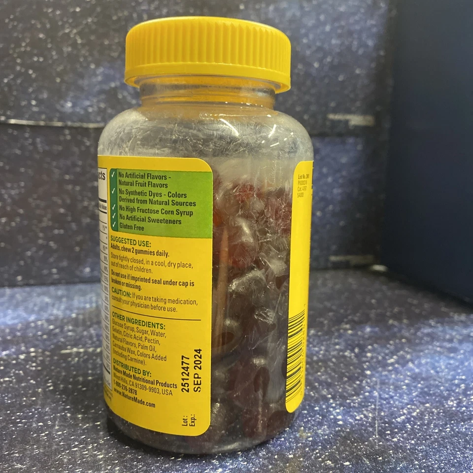 Gomitas múltiples Nature Made para adultos nutricionales 90 quilates caducidad: leer descripción Foto 3 de 4