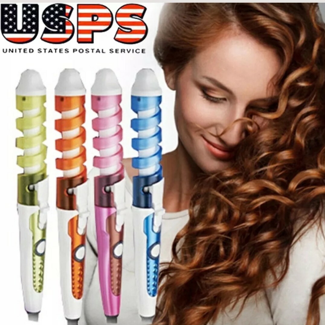 Nova Electric Magic Hair Curler Roller Pro Spiral Curling Iron