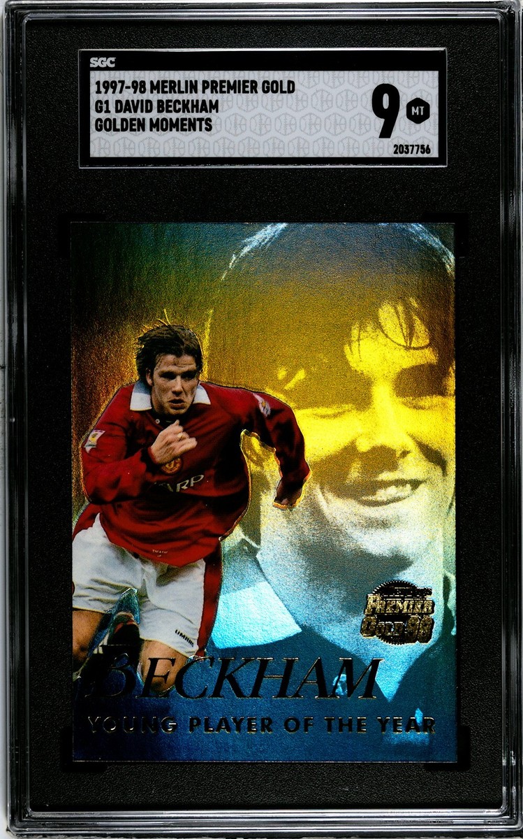 【レア】ベッカム マンチェスターutd プレミアゴールド1998 カード レア】ベッカム マンチェスターutd プレミアゴールド1998 カード