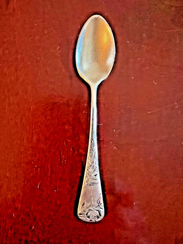 Gorham, sterling Silver, Jac Rose, Demitasse Spoon, Ca. 1885, GW Bowl