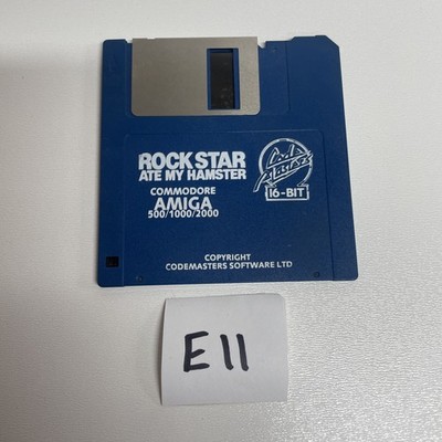 Rockstar Ate My Hamster von Codemasters ~ Amiga Spiel