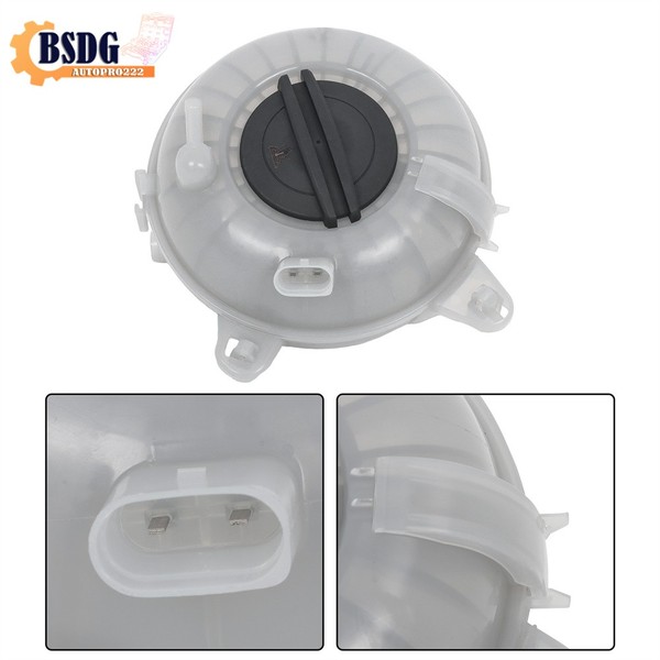 FÜR Audi Seat Skoda KÜHlmittel AusgleichsbehÄLter MIT Sensor Deckel 5Q0121407G-image