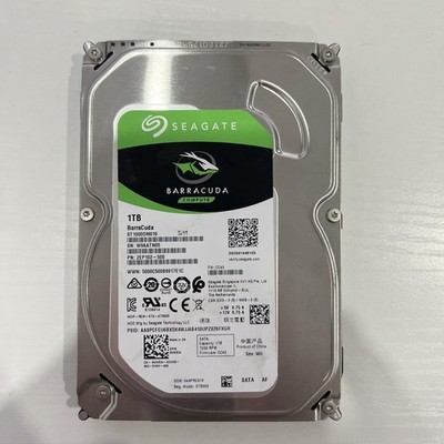 Seagate Barracuda Compute 3.5'' 1TB Hard Drive ST1000DM010 2EP102-500 FW: CC43