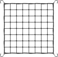 Trellis Netting, Scrog Net with 4 Hooks, 4x4 Trellis Net for Grow Tent 1 Pack