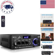 AK45Pro 2-Channel Bluetooth Audio Amplifier - Enhanced Sound Control Features