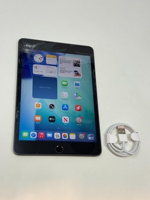 Apple iPad Mini (5th Gen. A2133) - 64GB WIFI Space Grey - *Cracked Screen Work*