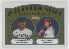2021 Topps Heritage Rookie Stars Chrome /999 Jose Garcia Ke'Bryan Hayes #97 2r8