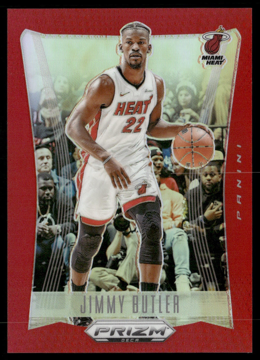 2023-24 Panini Prizm Deca Jimmy Butler Red Prizm /199
