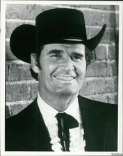 1981 James Garner Rockford Emmy Winning Bret Maverick 7X9 Historic Vintage Photo