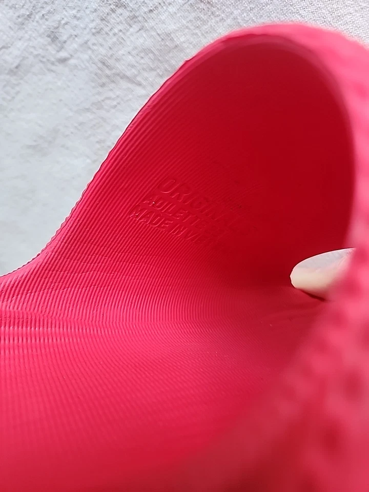 Adidas Men's Adilette 22 Slide Size 10 Scarlet Red |IG9259| - Image 4 of 4