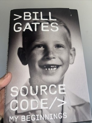 Bill Gates Source Code My Beginnings First Edition Hard Cover New Book 2025 1st