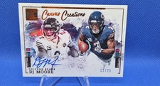2025 Panini Impeccable Canvas Creations  D.J. Moore #CCS-1 Bronze /25 (AU)