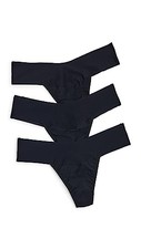 hanky panky - BreatheSoft Natural Rise Thongs for Women  Sizes XS-XL  3 pack