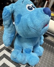 USED Blue's Clues  You Big Hugs Blue 16  Stuffed Plush Kids Toy by Just Play
