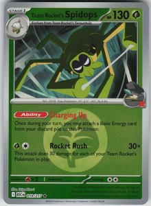 Team Rocket's Spidops 019/217 Ascended Heroes Reverse Holo