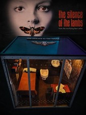 DIORAMA 1/6 FIGURES, THE SILENCE OF THE LAMBS, HANNIBAL LECTER HORROR, HOT TOYS