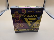 2020-21 Panini Flux NBA Basketball Mega Box Blue Cracked Ice Prizms Sealed 