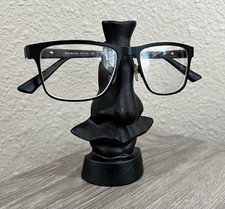Cast Iron Metal Sunglass or Eyeglass Holder Salvador Dali Style
