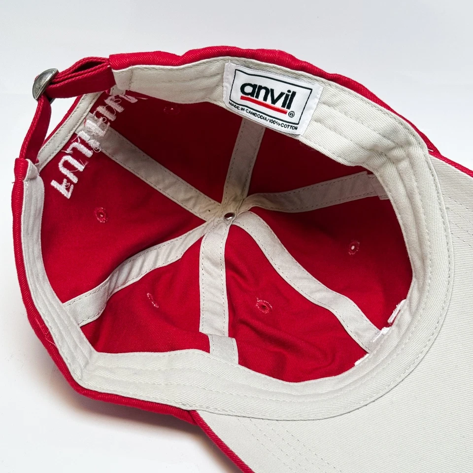 De colección DS Fujifilm S5 Pro Sombrero Gorra Correa Trasera Rojo Bordado Logo Promo Cámara Para Hombres Foto 4 de 4