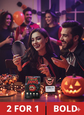 Halloween Fangs Vampire Teeth - 2 Different Types Party Costume Accessories - On