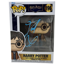 Daniel Radcliffe Signed Harry Potter Funko Pop #196 Autograph Figure Beckett COA