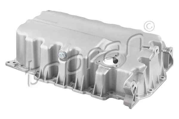 Carter d'huile rigide TOPRAN 117 104 haute résistance pour bloc OE 04L103603