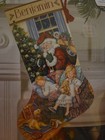 Dimensions Gold Collection SWEET DREAMS Counted Cross Stitch STOCKING Kit #8740 — photo 2