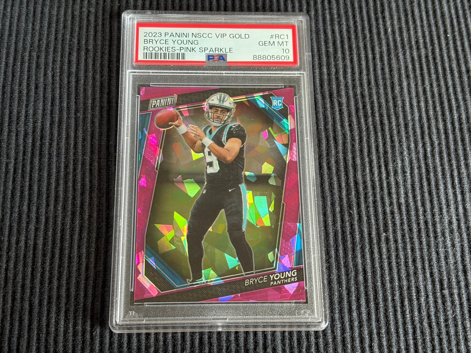 Bryce Young Panini Player of the Day Rookies #RC1 Gold