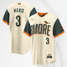 Men's Orioles #3 Taylor Ward 2026 City Connect Stadium Jersey Stitched