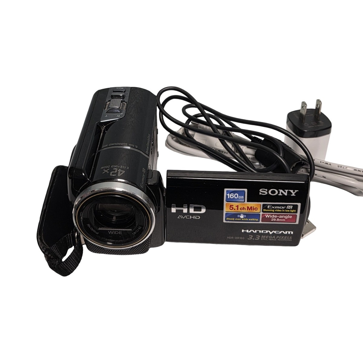 SONY　カラーテロップアダプター　CG-16 Sony HDR-XR160 (160 GB) DVD, AVCHD Camcorder for sale online | eBay