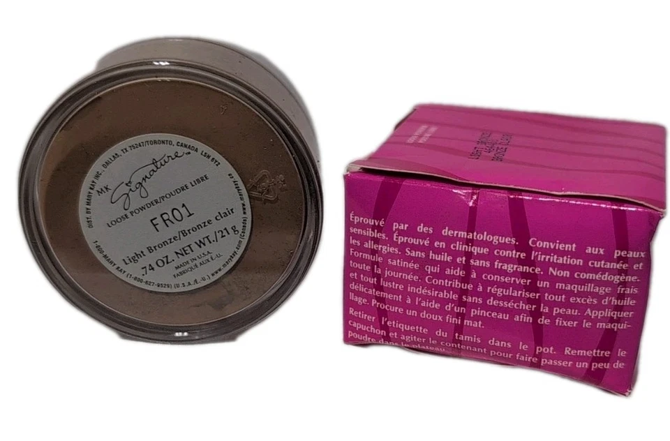 Mary Kay Signature Loose Powder Light Bronze #464400 – NEW in Box – Full Size - Image 2 of 4