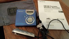 Sony MZ-NF610 Portable MiniDisc Recorder good condition