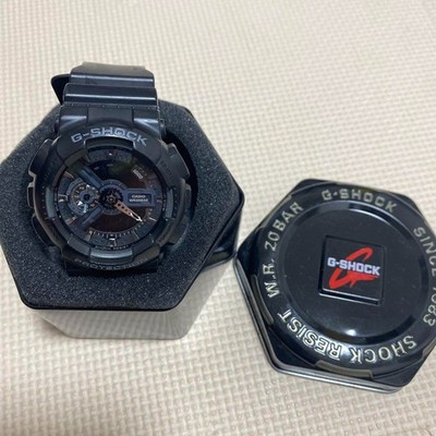 G-SHOCK wr20bar ブラック 腕時計 CASIO G-SHOCK WR20BAR Men Wristwatch Black Casual Analog & Digital