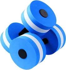 2 EVA Foam Pool Weights Dumbbells, Water Dumbbells, Water Weights, Weights Dumbb