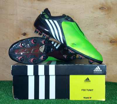 Adidas Tunit F50.9 FG Grün US12,5 UK12 Elit Schuhe Stollen Herren Fußball/Soc...